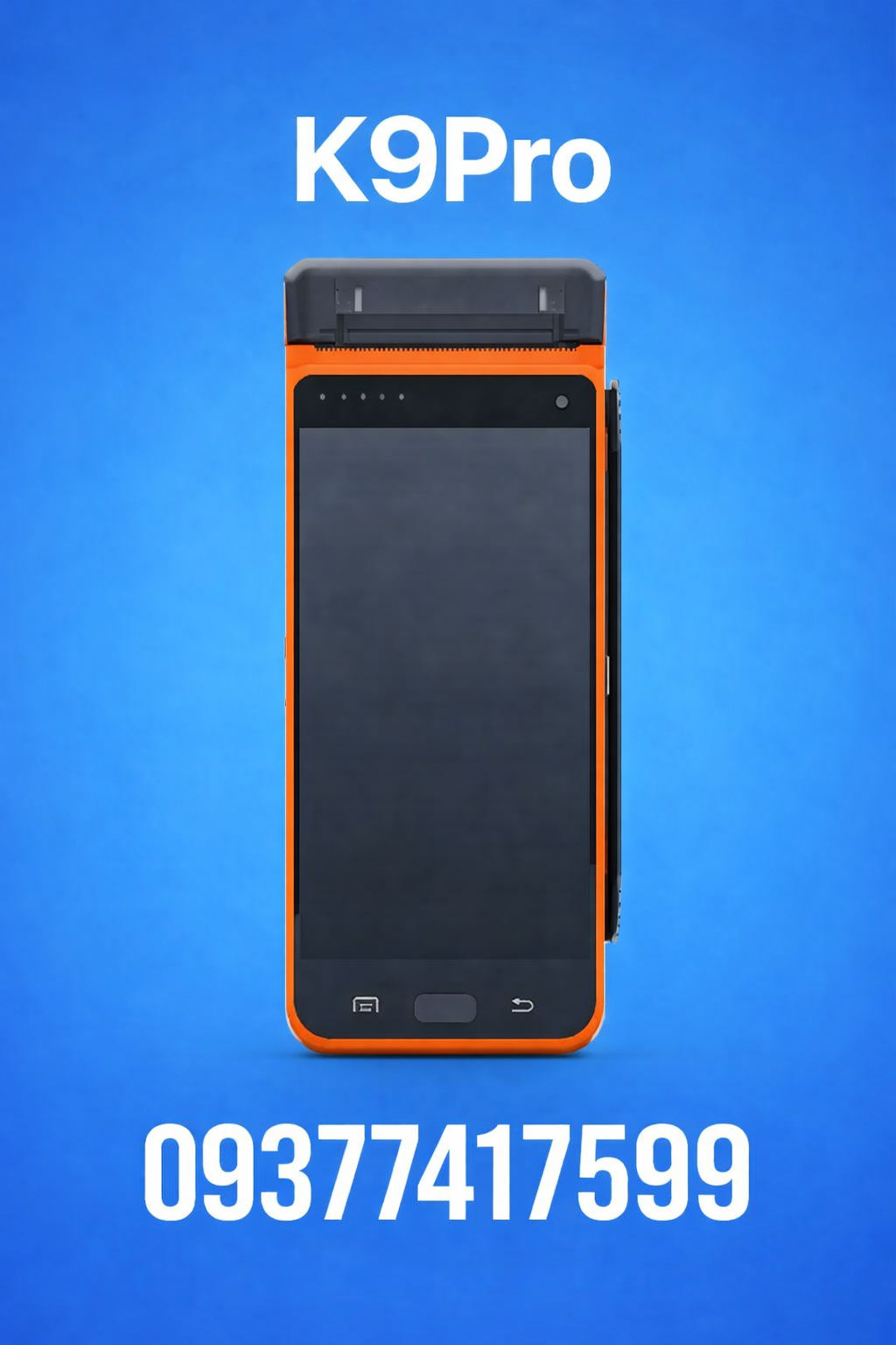 تصویر دستگاه کارتخوان سنترم مدل K9 کش لس 